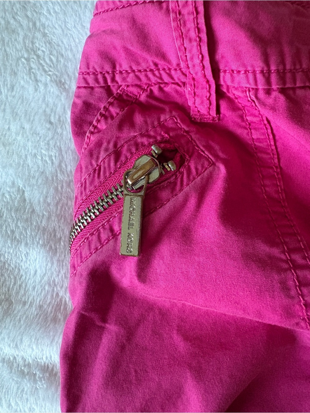Michael Kors Hot Pink Cargo Shorts - Picture 11 of 11